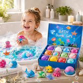 Kids Colorful Bath Bomb with Surprise Toy – Fun & Fizzy Bath Time