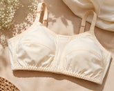 Women's Soft Cotton Full Coverage Bra – Beige