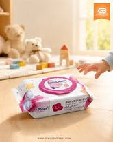 Genius Mom Baby Wipes – 84 Sheets | Gentle & Soft Baby Care Wipes