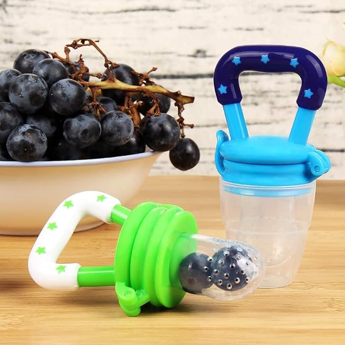 Baby Fresh Fruit Feeder – Silicone Fruit Feeder & Teething Pacifier for Babies